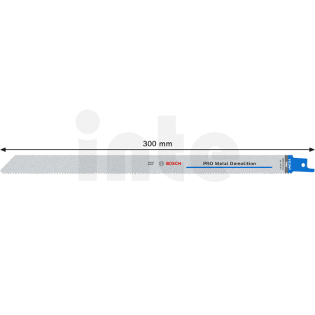 BOSCH List PRO Metal Demolition S1225VF 1,25 × 19 × 300 mm, 25 ks 2608659002