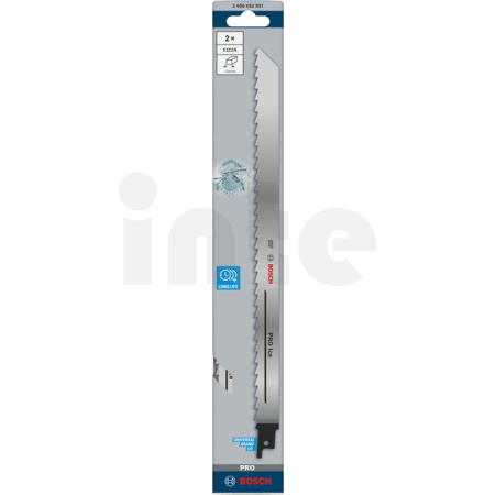 BOSCH List PRO Ice S1211K, 1,25 × 19 × 300 mm, 2 ks 2608652901