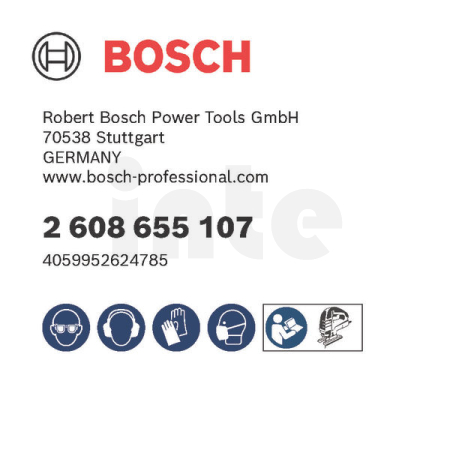 BOSCH Pilový plátek PRO Metal medium T121AFC pro přímočaré pily, 92 mm, 25 ks 2608655107