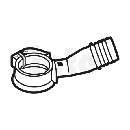 BOSCH Koleno (antistatické), 75 × 50 × 148 mm 2608000769