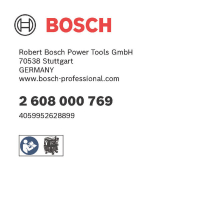 BOSCH Koleno (antistatické), 75 × 50 × 148 mm 2608000769