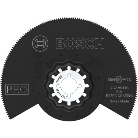 BOSCH Segmentový pilový kotouč PRO ACZ 85 EIB pro multifunkční nářadí, 85 mm 2608669086