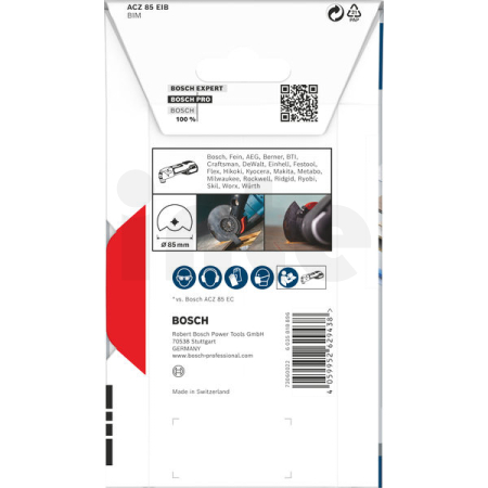 BOSCH Segmentový pilový kotouč PRO ACZ 85 EIB pro multifunkční nářadí, 85 mm 2608669086