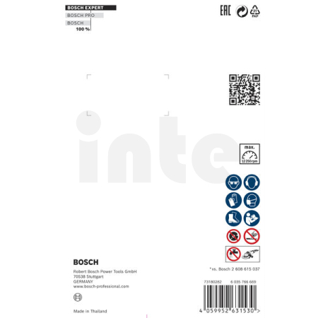 BOSCH Diamantový řezací kotouč EXPERT MultiMaterial X-LOCK 125 × 22,23 × 2,4 × 12 mm 2608901597