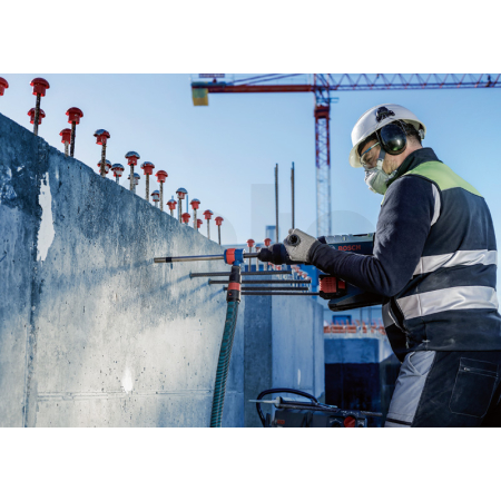 BOSCH Set vrtáku s odsáváním do betonu EXPERT SDS Clean plus-8X, 20 × 400 × 550 mm 2608901619
