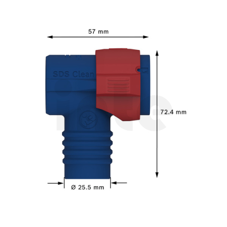 BOSCH Adaptér pro vrták do betonu EXPERT SDS Clean plus 2608901621
