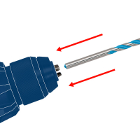 BOSCH Vrtáky do dřeva s hrotem ve tvaru M 2608597199
