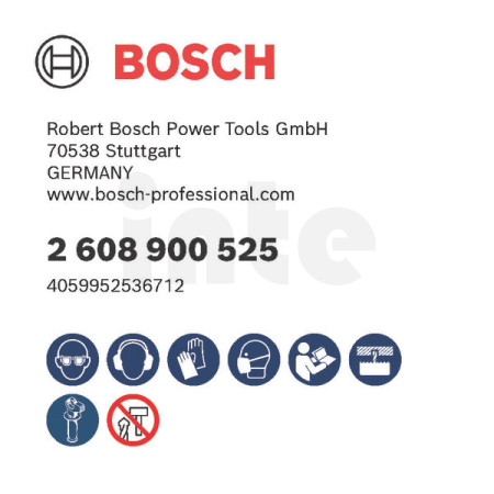 BOSCH Sada děrovek PRO Multi Material, 17 ks 2608900525