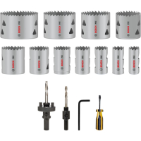 BOSCH Sada děrovek PRO Multi Material, 17 ks 2608900525