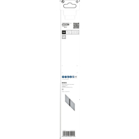 BOSCH List PRO Medium-Thick Metal precise S1237BEF 1,1 × 25 × 300 mm, 5 ks 2608658996