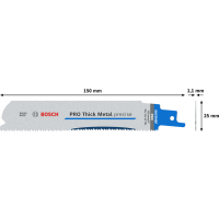 BOSCH List PRO Thick Metal precise S937HBF 1,1 × 25 × 150 mm, 5 ks 2608658997