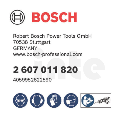 BOSCH Sada listů PRO Demolition, 6 ks 2607011820