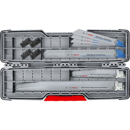 BOSCH Sada demoličních listů PRO Tough Box, 16 ks 2607011822