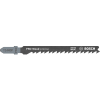 BOSCH Pilový plátek pro přímočaré pily PRO Wood precise T144DP 100 mm, 2 ks 2608665235