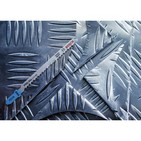 BOSCH Pilový plátek pro přímočaré pily PRO Alu curve T227D, 100 mm, 2 ks 2608668707