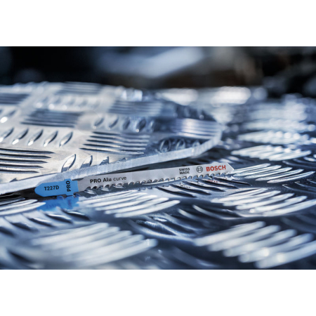 BOSCH Pilový plátek pro přímočaré pily PRO Alu curve T227D, 100 mm, 2 ks 2608668707