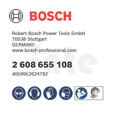 BOSCH Pilový plátek PRO Metal medium T121AFC pro přímočaré pily, 92 mm, 100 ks 2608655108