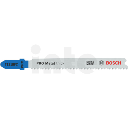 BOSCH Pilový plátek PRO Metal thick T121BFC pro přímočaré pily, 92 mm, 3 ks 2608655109