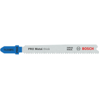 BOSCH Pilový plátek PRO Metal thick T121BFC pro přímočaré pily, 92 mm, 5 ks 2608655110