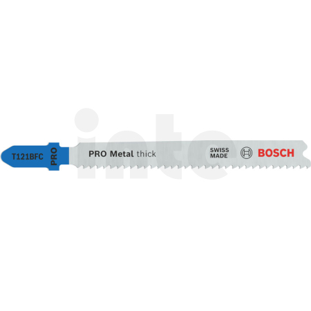 BOSCH Pilový plátek PRO Metal thick T121BFC pro přímočaré pily, 92 mm, 25 ks 2608655111