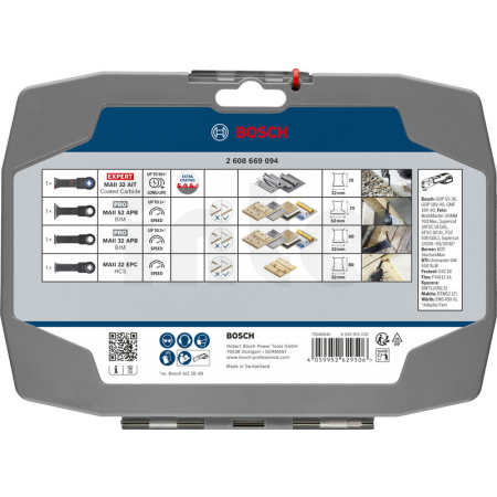 BOSCH Sada čepelí Heavy Duty, 4 ks 2608669094