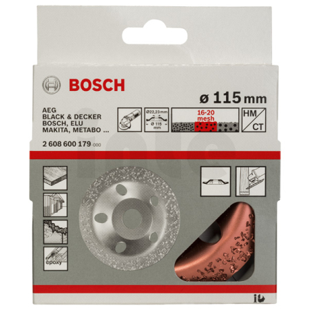 BOSCH Hrncový kotouč z tvrdokovu 2608600179