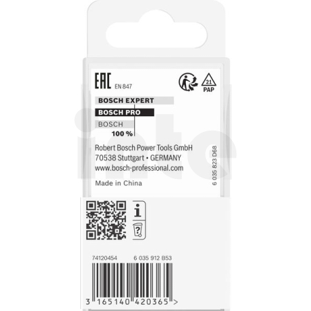 BOSCH Žlábkovací fréza PRO, R 12, stopka 12 mm 2608628473