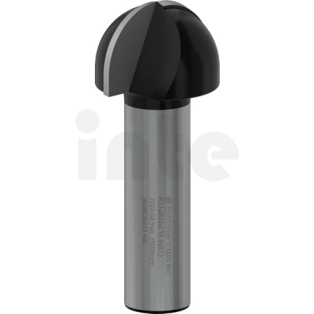 BOSCH Žlábkovací fréza PRO, R 12, stopka 12 mm 2608628473