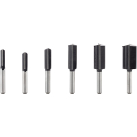 BOSCH Sada drážkovacích fréz PRO, stopka ¼″, 6 ks 2607017467