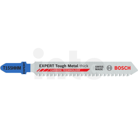 BOSCH Pilový plátek pro přímočaré pily EXPERT Tough Metal thick T155HHM, 3 ks 2608902482