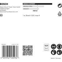 BOSCH Vrták do kladiv EXPERT SDS max-8X, 17 × 200 × 340 mm 2608900219