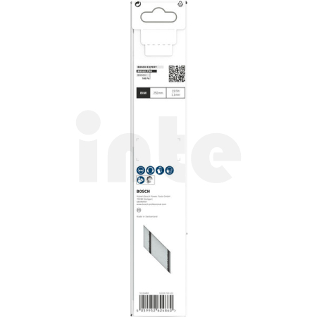 BOSCH Pilový plátek pro přímočaré pily PRO Metal Sandwich T1018AFP 250 mm, 5 ks 2608655115