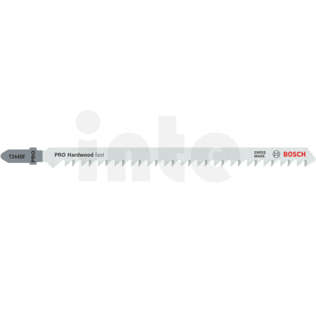 BOSCH Pilový plátek pro přímočaré pily PRO Hardwood fast T344DF 152 mm, 25 ks 2608655116