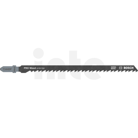 BOSCH Pilový plátek pro přímočaré pily PRO Wood precise T344DP 152 mm, 25 ks 2608665240