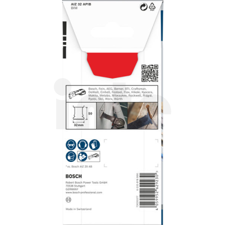 BOSCH Ponorný pilový list PRO AIZ 32 APIB, 32 × 50 mm, 50 ks 2608669066