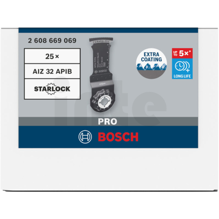 BOSCH Víceúčelový list PRO AIZ 32 APIB pro multifunkční nářadí, 32 × 50 mm 2608669069