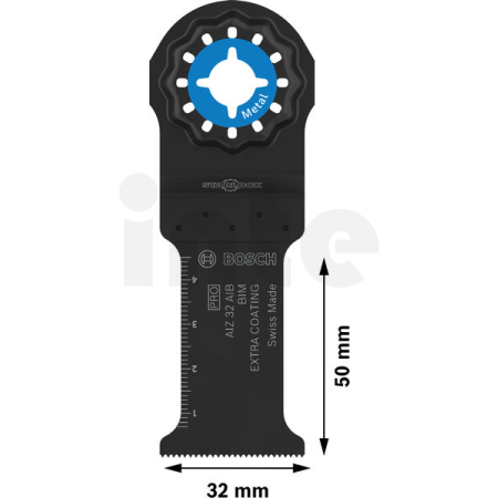 BOSCH Ponorný pilový list PRO AIZ 32 AIB, 32 × 50 mm, 5 ks 2608669075