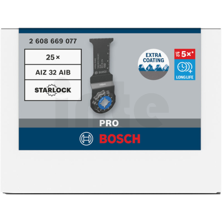 BOSCH Ponorný pilový list PRO AIZ 32 AIB, 32 × 50 mm, 25 ks 2608669077
