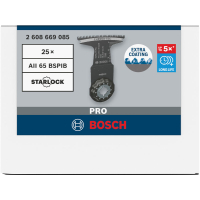 BOSCH Ponorný pilový list PRO AII 65 BSPIB, 65 × 40 mm, 25 ks 2608669085