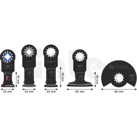 BOSCH Sada čepelí, 5 ks 2608669092