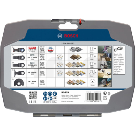 BOSCH Sada čepelí, 5 ks 2608669092