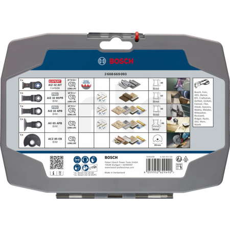 BOSCH Sada čepelí, 5 ks 2608669093