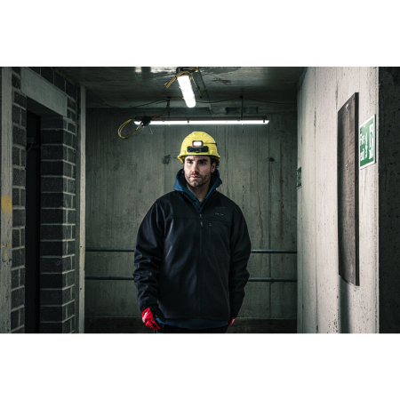 MILWAUKEE M12 HJBL6-0 (L) HEXON Vyhřívaná bunda černá 4932493821