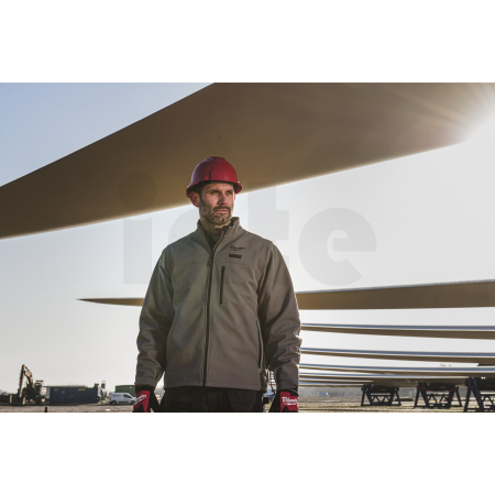 MILWAUKEE M12 HJGR6-0 (XL) HEXON Vyhřívaná bunda šedá 4932493828