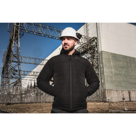 MILWAUKEE M12 HPJBL3-0 (L) HEXON Vyhřívaná prošívaná bunda černá 4932493839