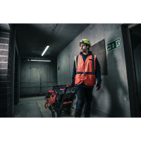 MILWAUKEE Pracovní vesta s vysokou viditelností oranžová 4XL/5XL 4932498001