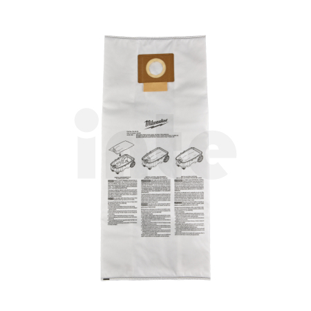 MILWAUKEE Fleecový sáček na prach pro vysavač M18 FUEL™ třídy M AC/DC se dvěma akumulátory a VACLINK™ 4932498663