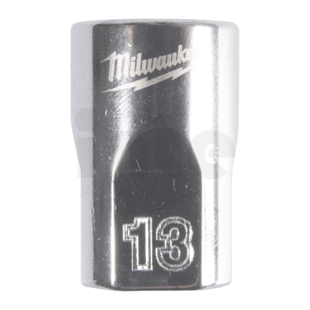 MILWAUKEE 3/8'' Drive Metric Standard 12-Point Socket 4932498805