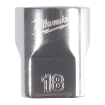 MILWAUKEE 3/8'' Drive Metric Standard 12-Point Socket 4932498810