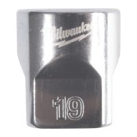 MILWAUKEE 3/8'' Drive Metric Standard 12-Point Socket 4932498811
